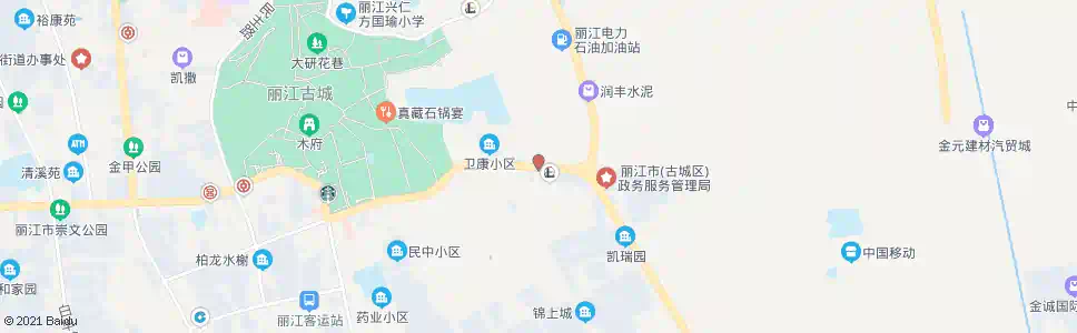 丽江叶氏修理厂_公交站地图_丽江公交_妙搜公交查询2025
