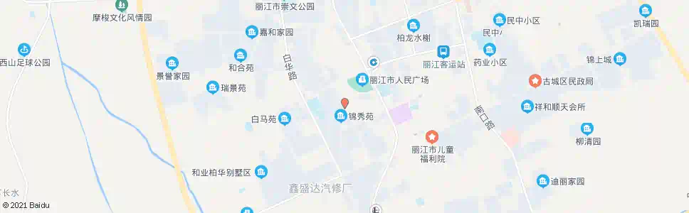 丽江太和西路_公交站地图_丽江公交_妙搜公交查询2025