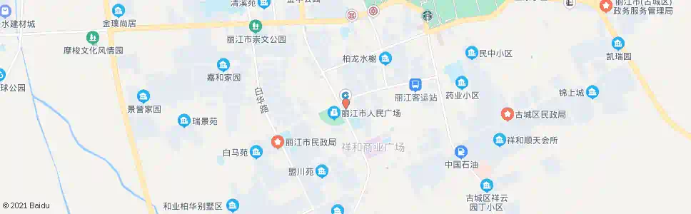 丽江市地税局_公交站地图_丽江公交_妙搜公交查询2025