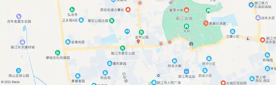 丽江阿丹阁酒店_公交站地图_丽江公交_妙搜公交查询2025