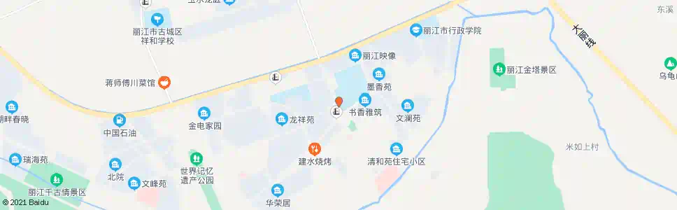 丽江玉龙县一中_公交站地图_丽江公交_妙搜公交查询2025