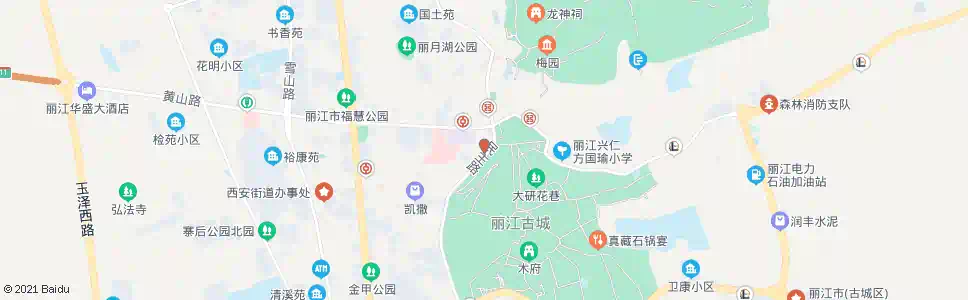 丽江百信商场_公交站地图_丽江公交_妙搜公交查询2025