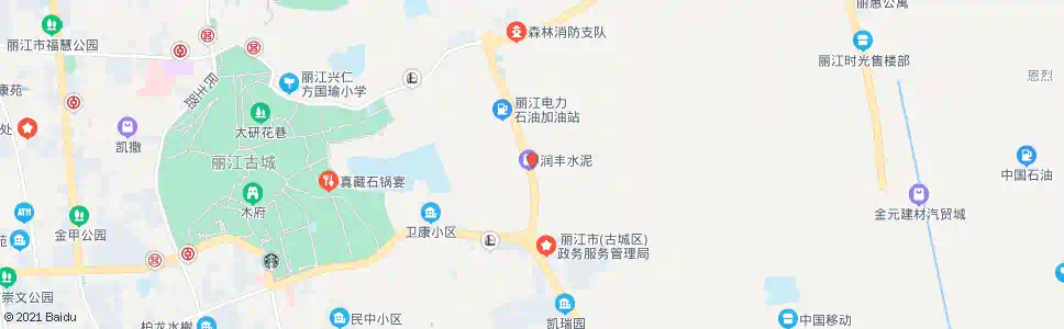丽江安乐村(西安路)_公交站地图_丽江公交_妙搜公交查询2025