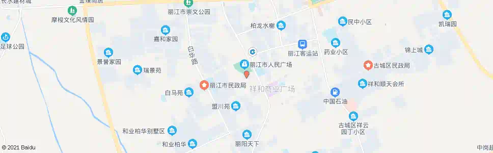 丽江县政府_公交站地图_丽江公交_妙搜公交查询2025