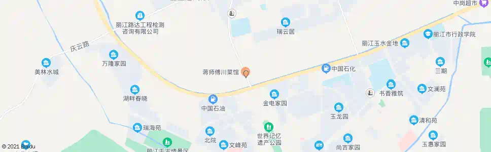 丽江集云村_公交站地图_丽江公交_妙搜公交查询2025