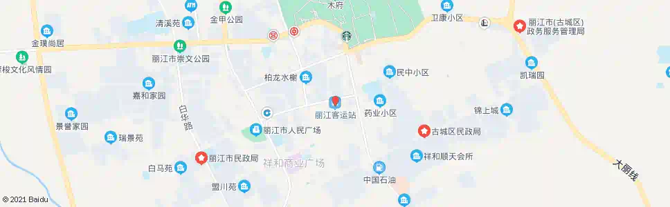 丽江丽江客运站_公交站地图_丽江公交_妙搜公交查询2025