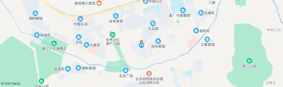 丽江玉龙园_公交站地图_丽江公交_妙搜公交查询2025