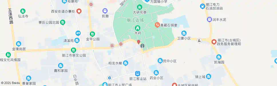 丽江忠义市场_公交站地图_丽江公交_妙搜公交查询2025