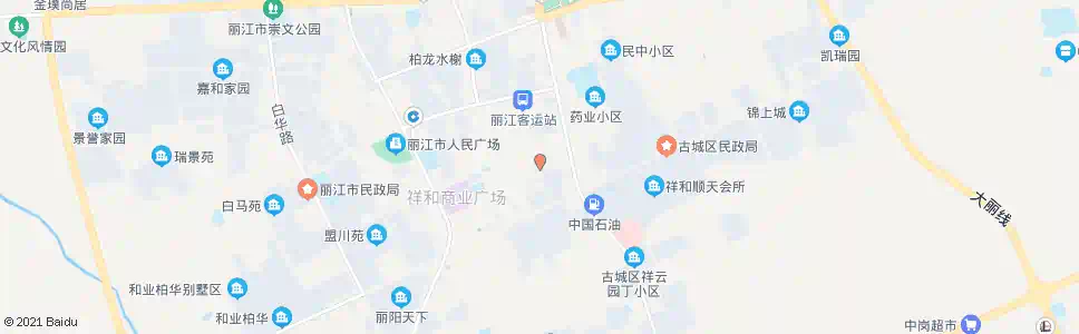 丽江吉祥下村_公交站地图_丽江公交_妙搜公交查询2025