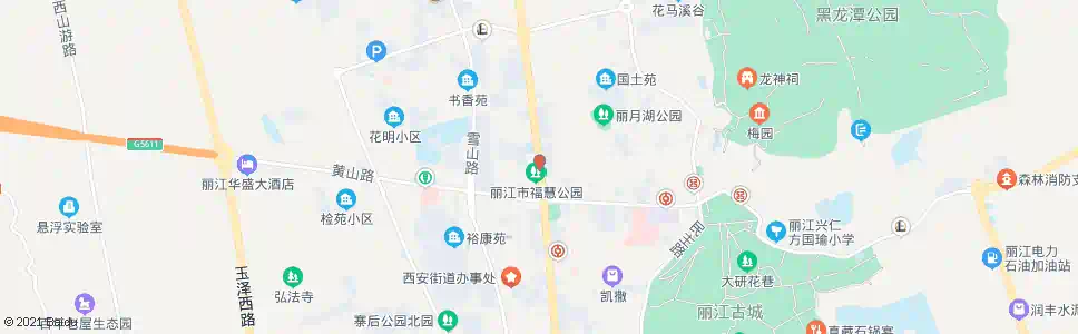 丽江福慧市场_公交站地图_丽江公交_妙搜公交查询2025