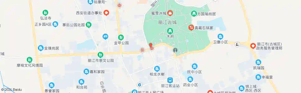 丽江新森龙大酒店_公交站地图_丽江公交_妙搜公交查询2025