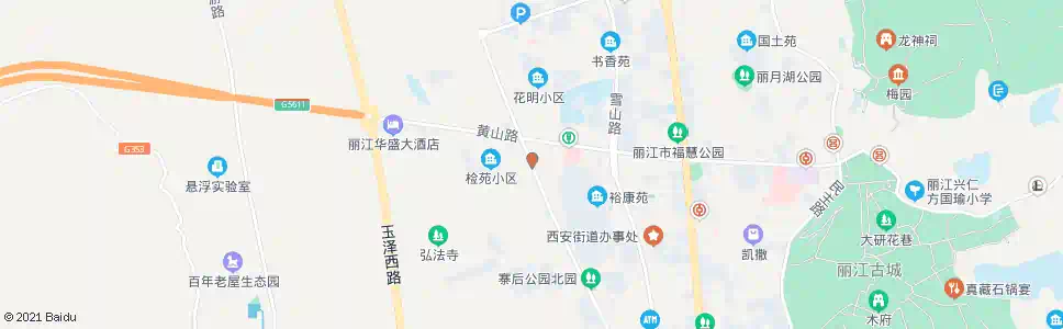 丽江金鹿巷_公交站地图_丽江公交_妙搜公交查询2025
