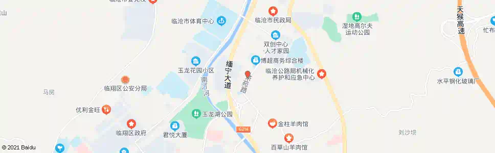 临沧临翔区交警大队_公交站地图_临沧公交_妙搜公交查询2025