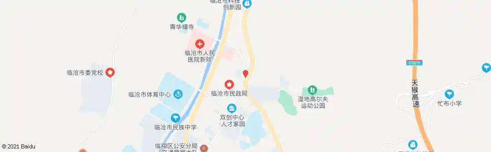 临沧忙畔街道办_公交站地图_临沧公交_妙搜公交查询2025