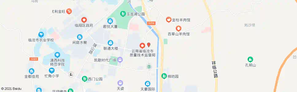 临沧建材市场_公交站地图_临沧公交_妙搜公交查询2025