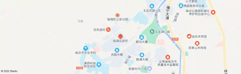 临沧临翔区政府_公交站地图_临沧公交_妙搜公交查询2025