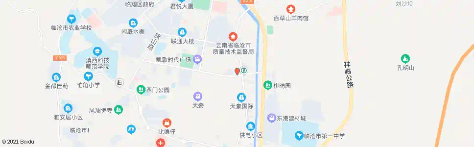 临沧市交警支队_公交站地图_临沧公交_妙搜公交查询2025