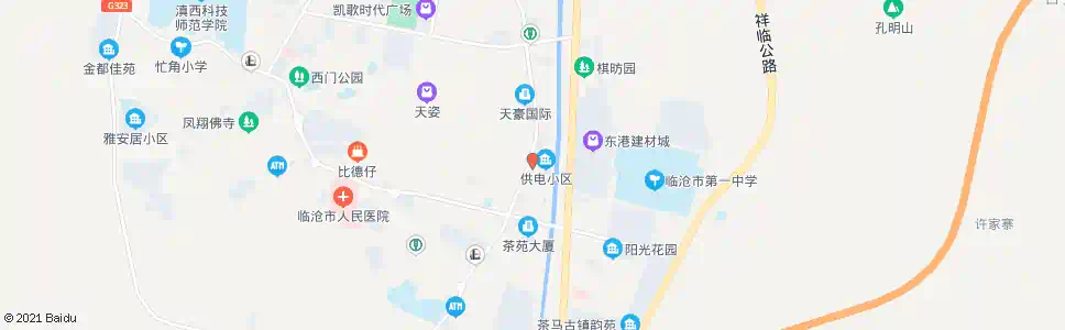 临沧电力公司_公交站地图_临沧公交_妙搜公交查询2025