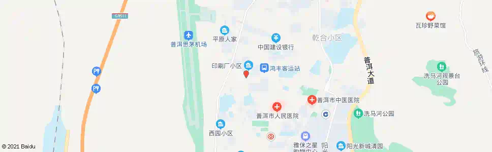 普洱五一集贸市场_公交站地图_普洱公交_妙搜公交查询2025