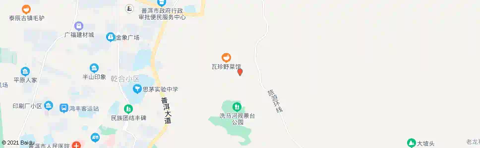 普洱麻鸡丫口_公交站地图_普洱公交_妙搜公交查询2025