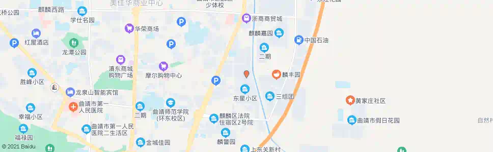 曲靖东星小区一号站_公交站地图_曲靖公交_妙搜公交查询2025