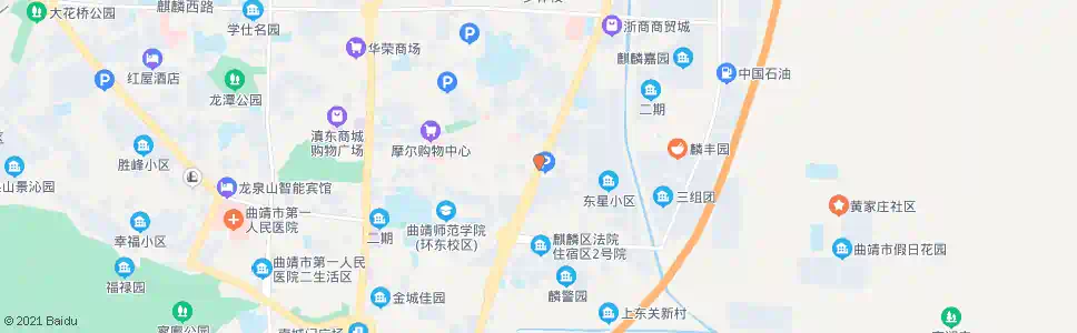 曲靖东星小区路口_公交站地图_曲靖公交_妙搜公交查询2025