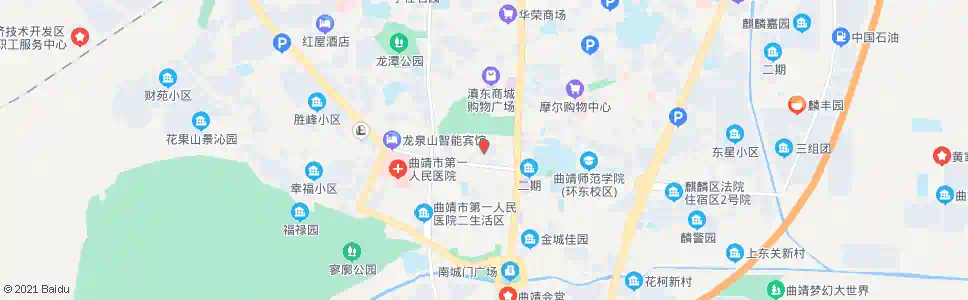 曲靖市委市政府(打油巷)_公交站地图_曲靖公交_妙搜公交查询2025