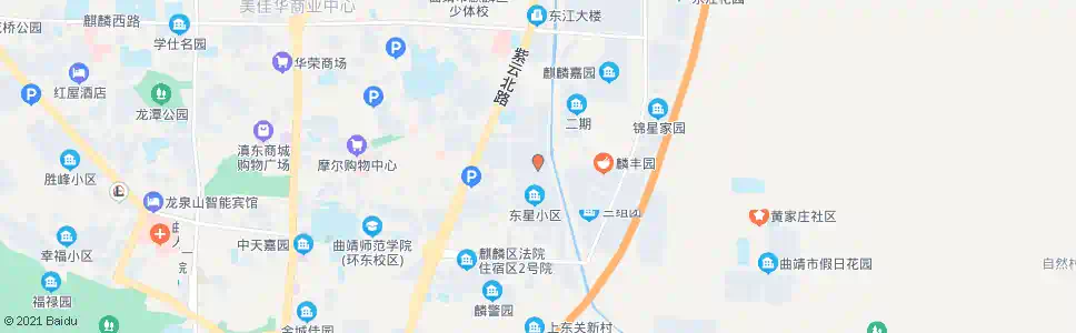 曲靖东星小区二号站_公交站地图_曲靖公交_妙搜公交查询2025