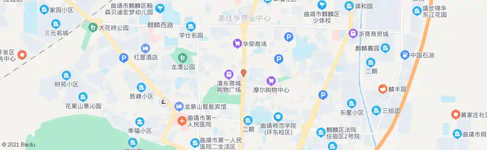 曲靖新百大(原阿诗玛)_公交站地图_曲靖公交_妙搜公交查询2025