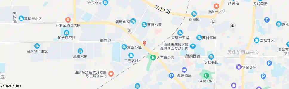 曲靖张家凹_公交站地图_曲靖公交_妙搜公交查询2025