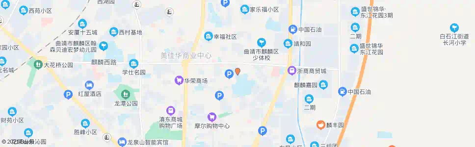 曲靖麒麟小学_公交站地图_曲靖公交_妙搜公交查询2025