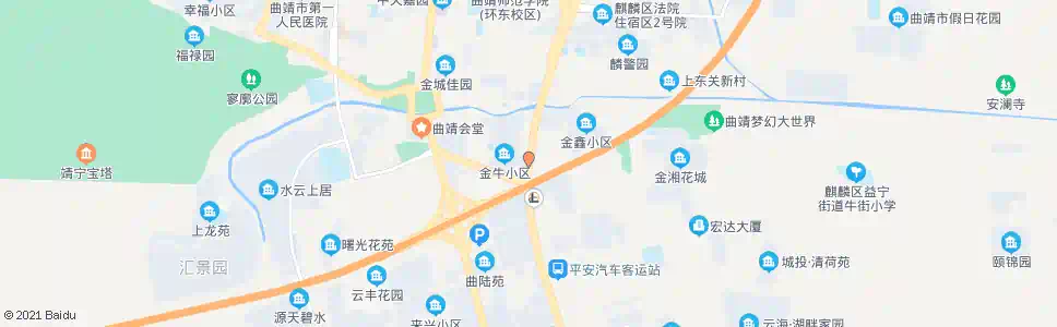 曲靖金牛公交停车场_公交站地图_曲靖公交_妙搜公交查询2025