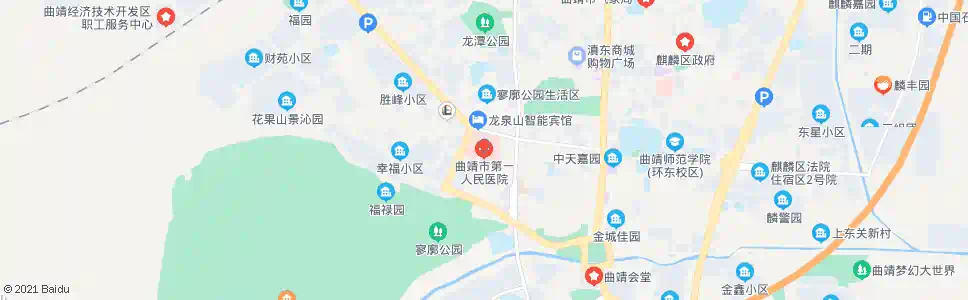 曲靖第一人民医院(妇幼保健院)_公交站地图_曲靖公交_妙搜公交查询2025