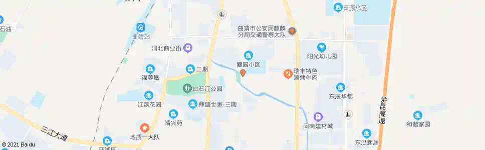 曲靖区三中_公交站地图_曲靖公交_妙搜公交查询2025