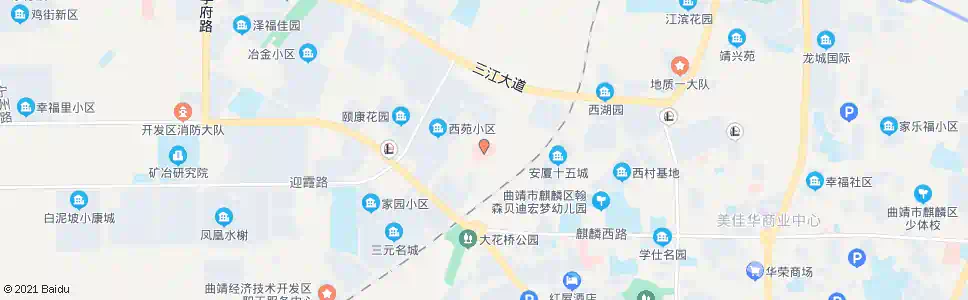 曲靖第三人民医院_公交站地图_曲靖公交_妙搜公交查询2025