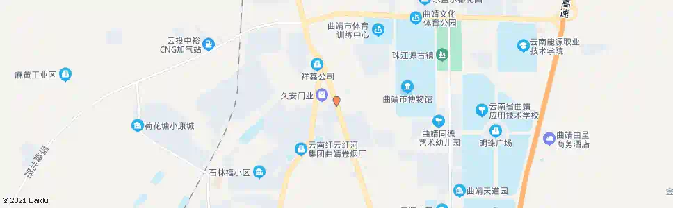 曲靖一汽大众_公交站地图_曲靖公交_妙搜公交查询2025