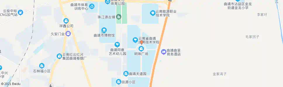 曲靖明珠广场_公交站地图_曲靖公交_妙搜公交查询2025