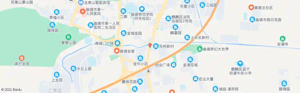 曲靖金牛农贸市场_公交站地图_曲靖公交_妙搜公交查询2025
