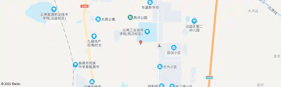 曲靖西闸村_公交站地图_曲靖公交_妙搜公交查询2025