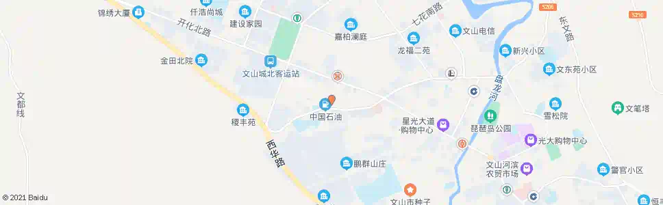 文山环北二路路口_公交站地图_文山公交_妙搜公交查询2025