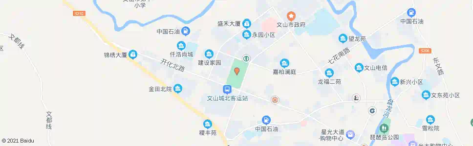 文山七花广场_公交站地图_文山公交_妙搜公交查询2025