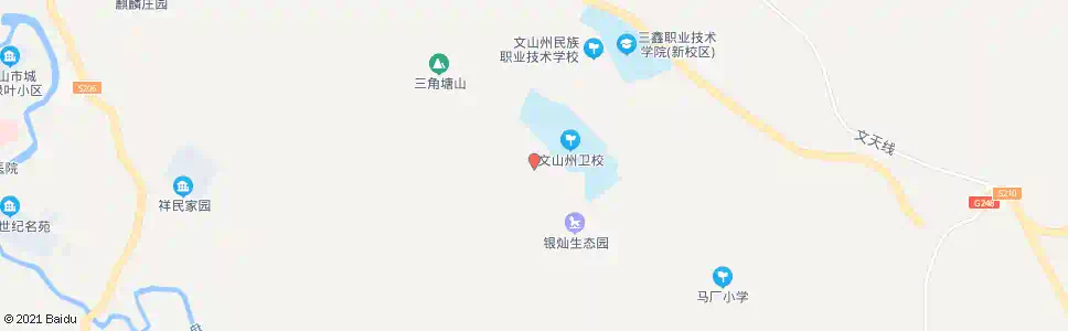 文山民干校_公交站地图_文山公交_妙搜公交查询2025