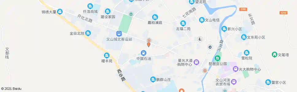 文山环北二路口_公交站地图_文山公交_妙搜公交查询2025