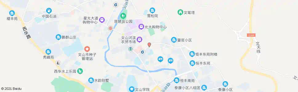文山市一中(初中部)_公交站地图_文山公交_妙搜公交查询2025