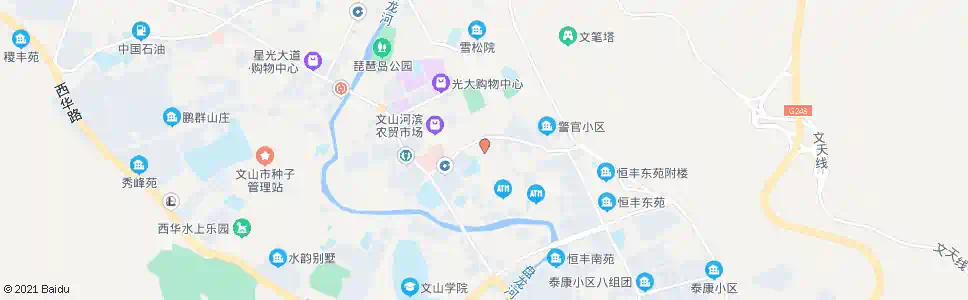 文山钟楼宾馆_公交站地图_文山公交_妙搜公交查询2025