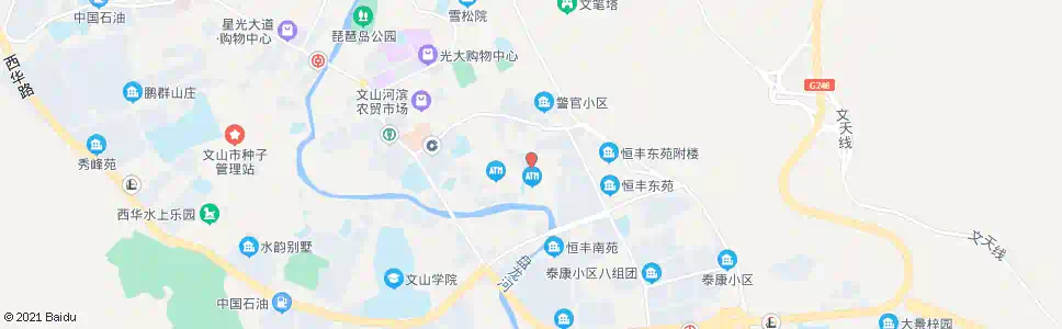 文山下沙坝_公交站地图_文山公交_妙搜公交查询2025