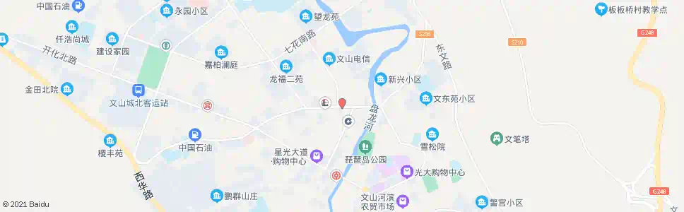 文山新闻路口_公交站地图_文山公交_妙搜公交查询2025
