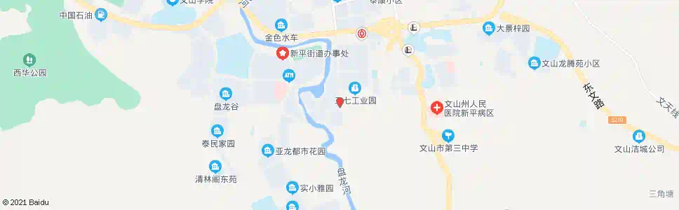 文山特安呐单身公寓_公交站地图_文山公交_妙搜公交查询2025