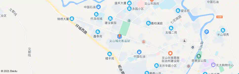 文山城北客运站_公交站地图_文山公交_妙搜公交查询2025