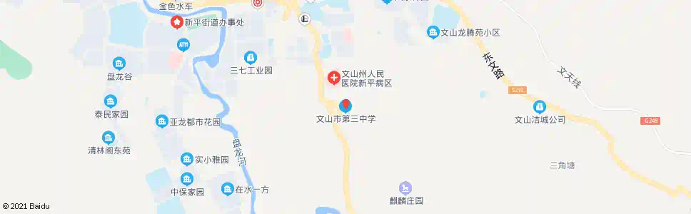 文山县三中_公交站地图_文山公交_妙搜公交查询2025